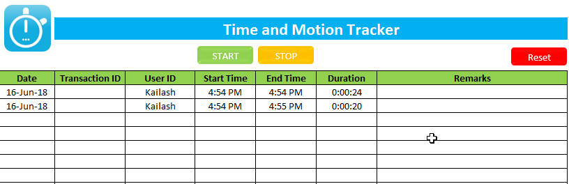Best Time And Motion Study Excel Template Right Now Updated