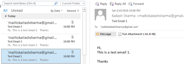 vba code to send email from outlook