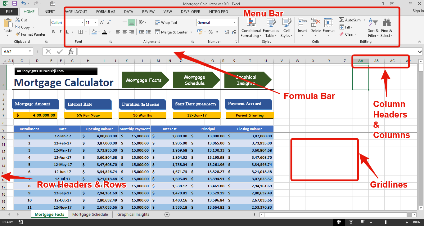 Hide Column Rows in Excel | ExcelSirJi