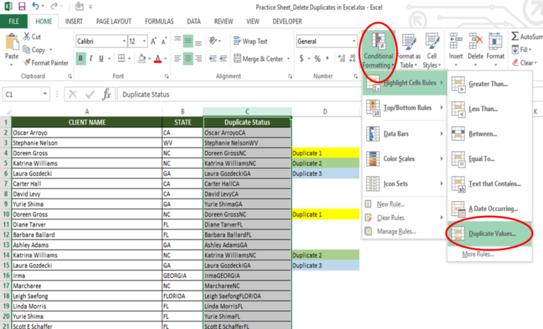 Find Duplicates In Excel By Excelsirji Best Excel Online Courses 7435