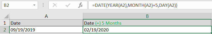 Adding Months in Dates