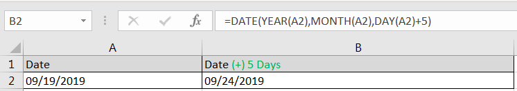 Adding Days in Date