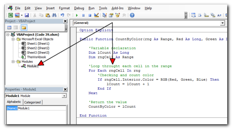 Excel Vba Count Cells With Value In Range