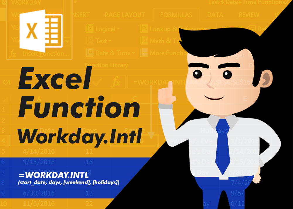 Complete Guide: How To Use Workday. Intl Function In Excel?