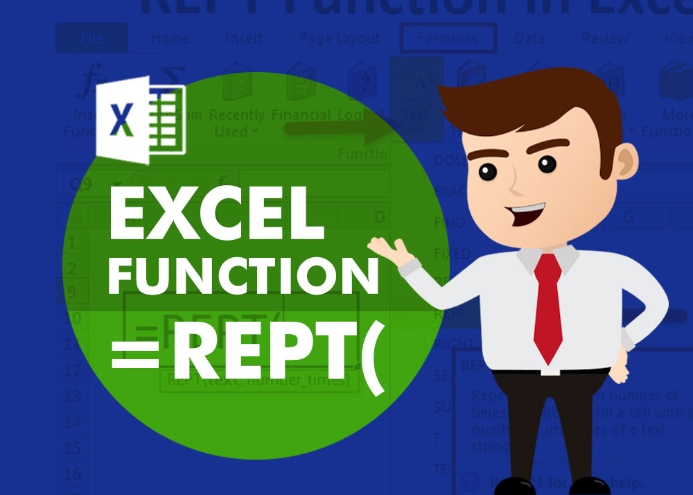 Excel Function REPT - Complete Guide 2024