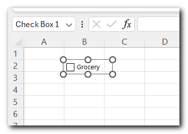 Check Box in Excel - Easy Way