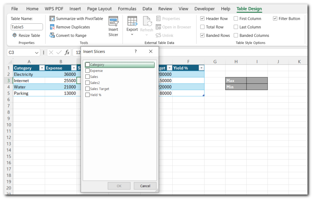 9.26 excel slicer