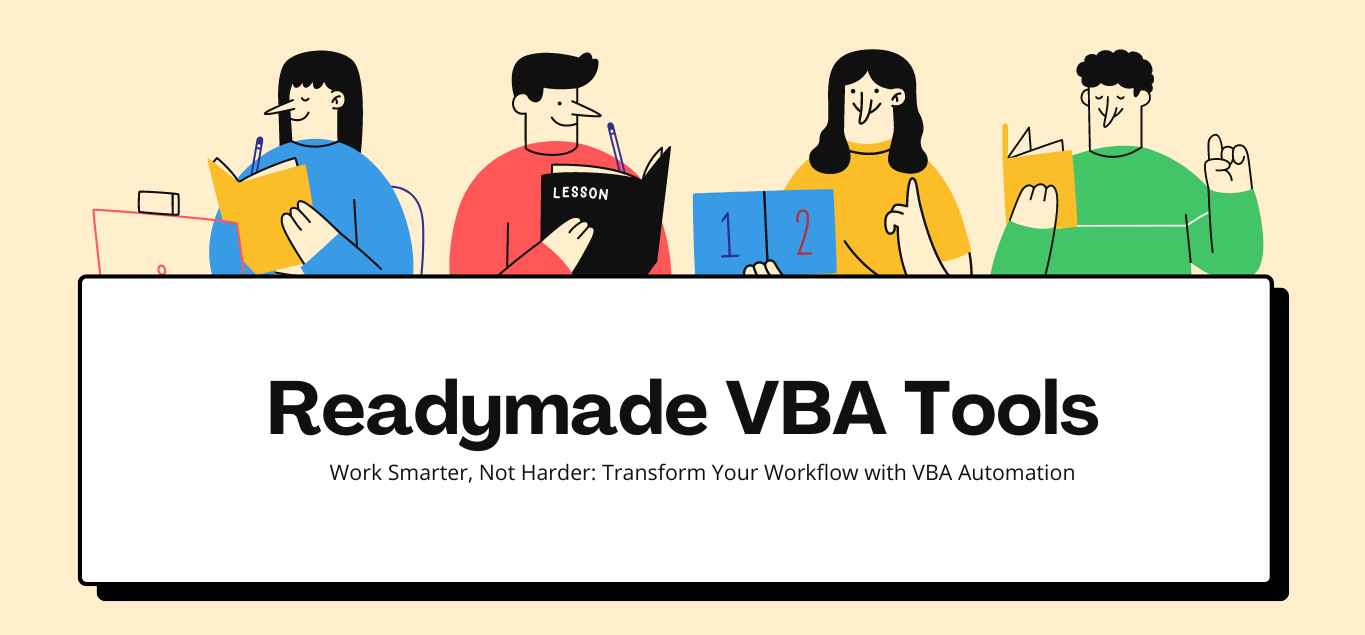 Readymade VBA Tools