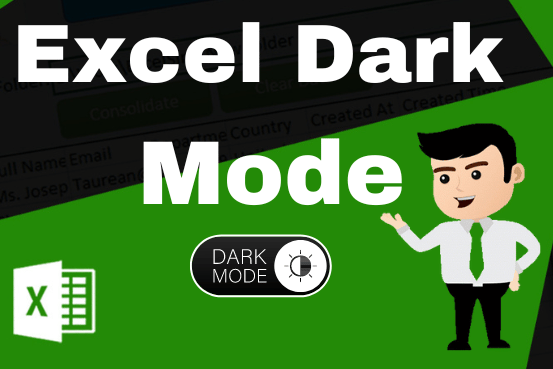 Excel Dark Mode – Complete Guide 2024