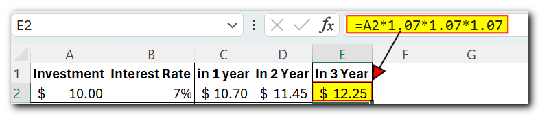 How to calculate compound interest in Excel: daily, monthly, yearly compounding