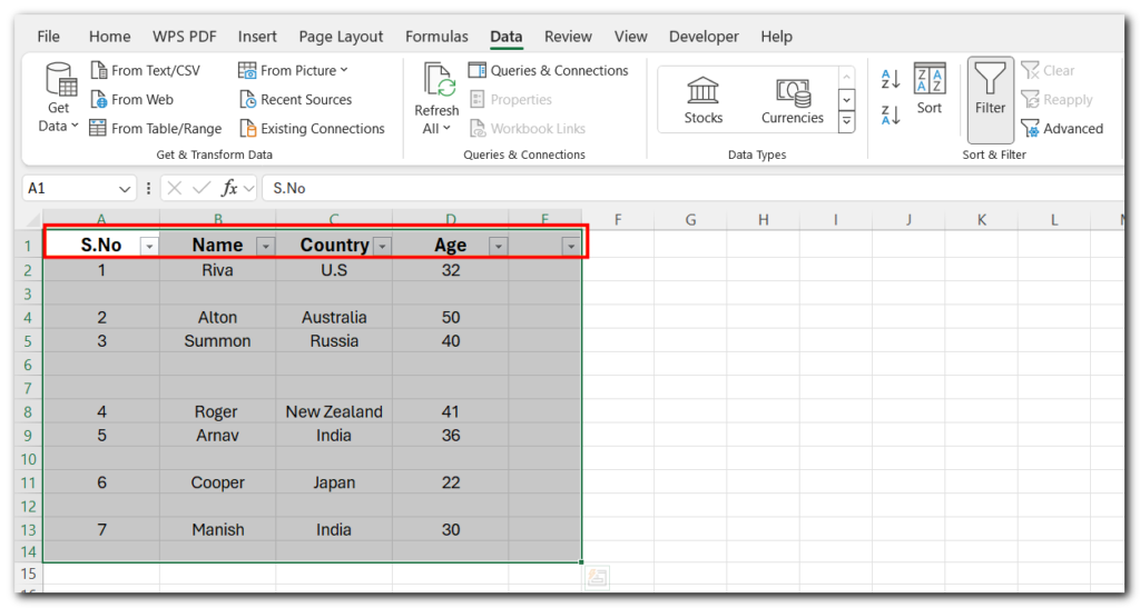 How to Delete Blank Rows in Excel - 6 Easy Methods