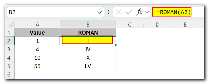 Roman Function