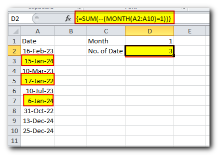 Double unary operator in Excel array formulas