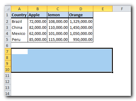 How to use Transpose Function in excel