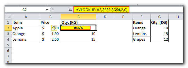 How to use IFERROR Function in Excel