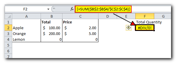 How to use IFERROR Function in Excel