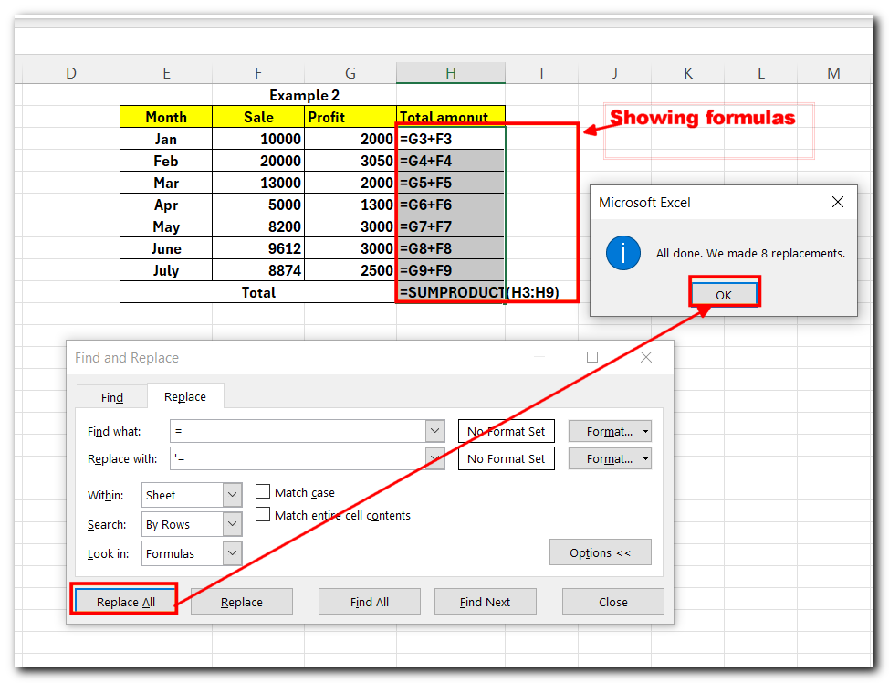 16.15 show formulas