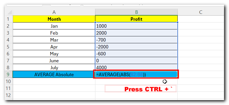 16.3 show formulas