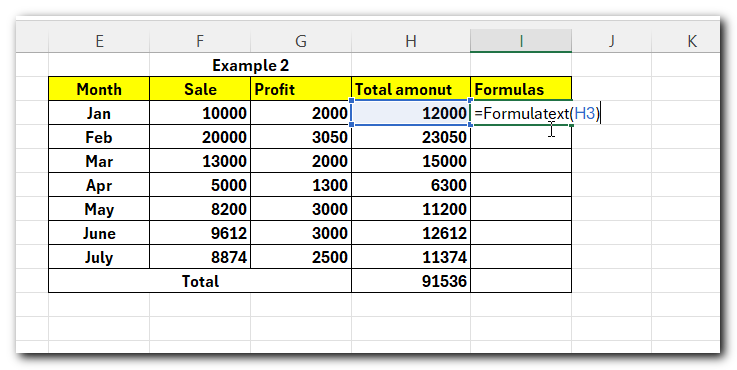 16.8 show formula