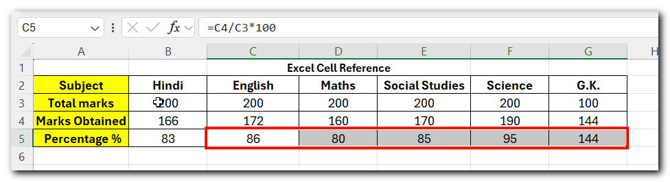 18.6 cell reference