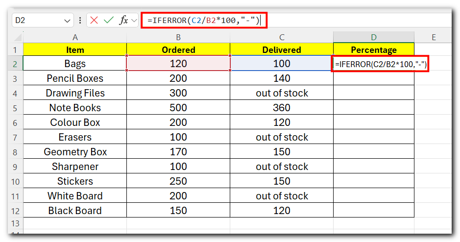 Calculate Percentage in Excel - 4 Easy and Quickest ways