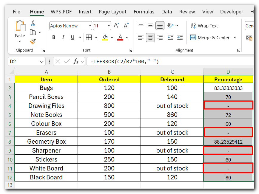 Calculate Percentage in Excel - 4 Easy and Quickest ways