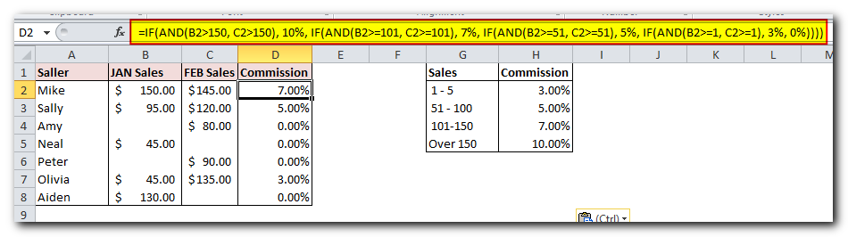 Excel Nested IF statement: examples, best practices and alternatives