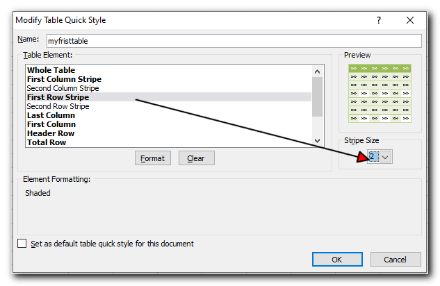 How to color alternate rows in Excel: highlight every other row