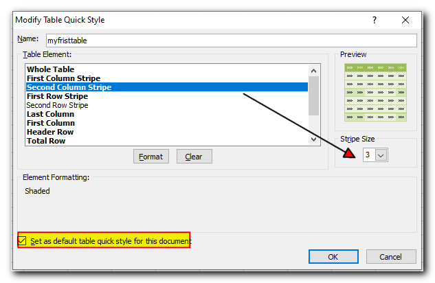 How to color alternate rows in Excel: highlight every other row