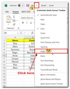 ExcelSirJi | How To Undo In Excel - 3 Easy And Quick Ways