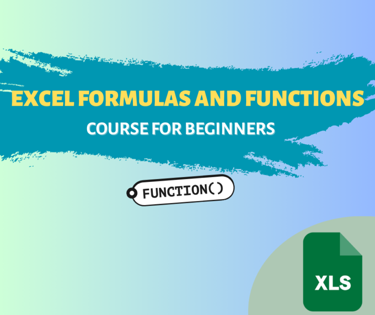 Online Excel Formulas and Functions Training